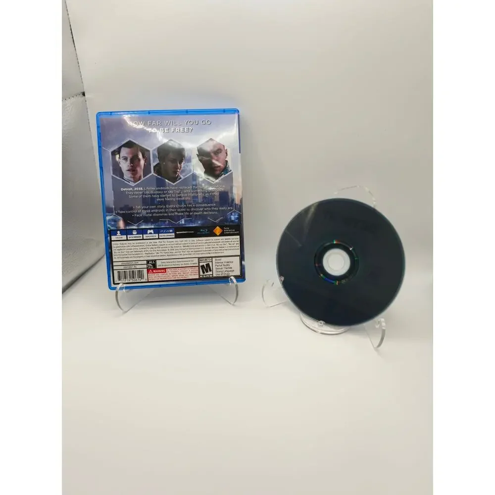 Detroit Become Human PS4  Tested Working Disc and case